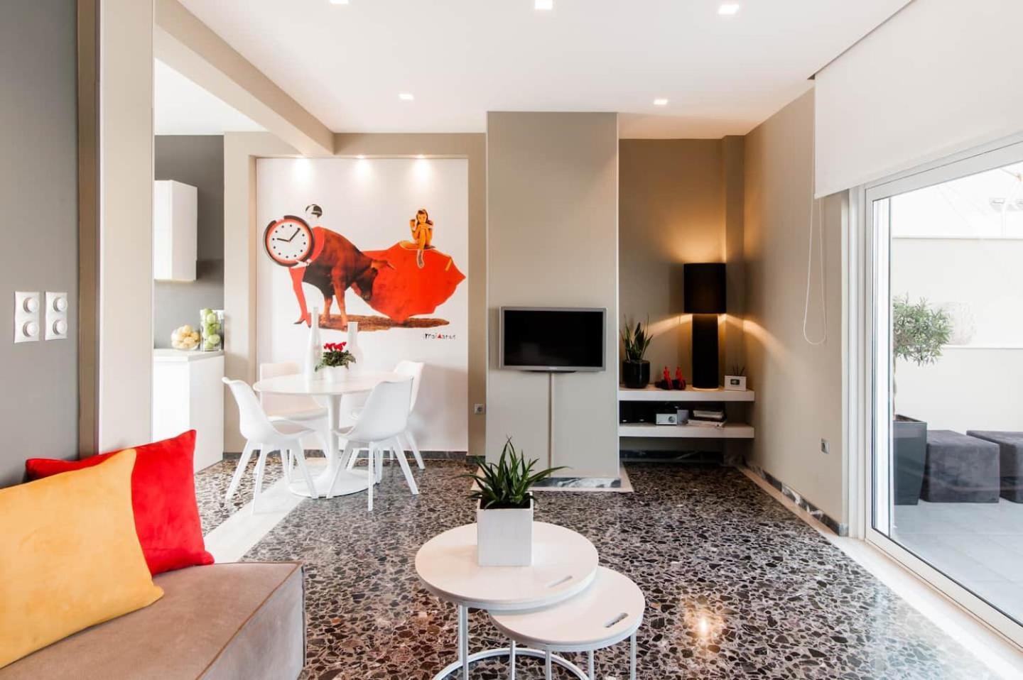 Ma Maison Penthouse: Acropolis Views & Metro Convenience Athens Exterior photo
