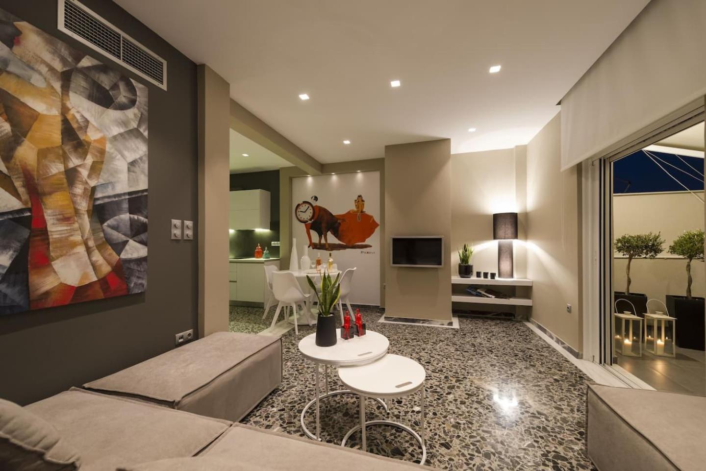 Ma Maison Penthouse: Acropolis Views & Metro Convenience Athens Exterior photo