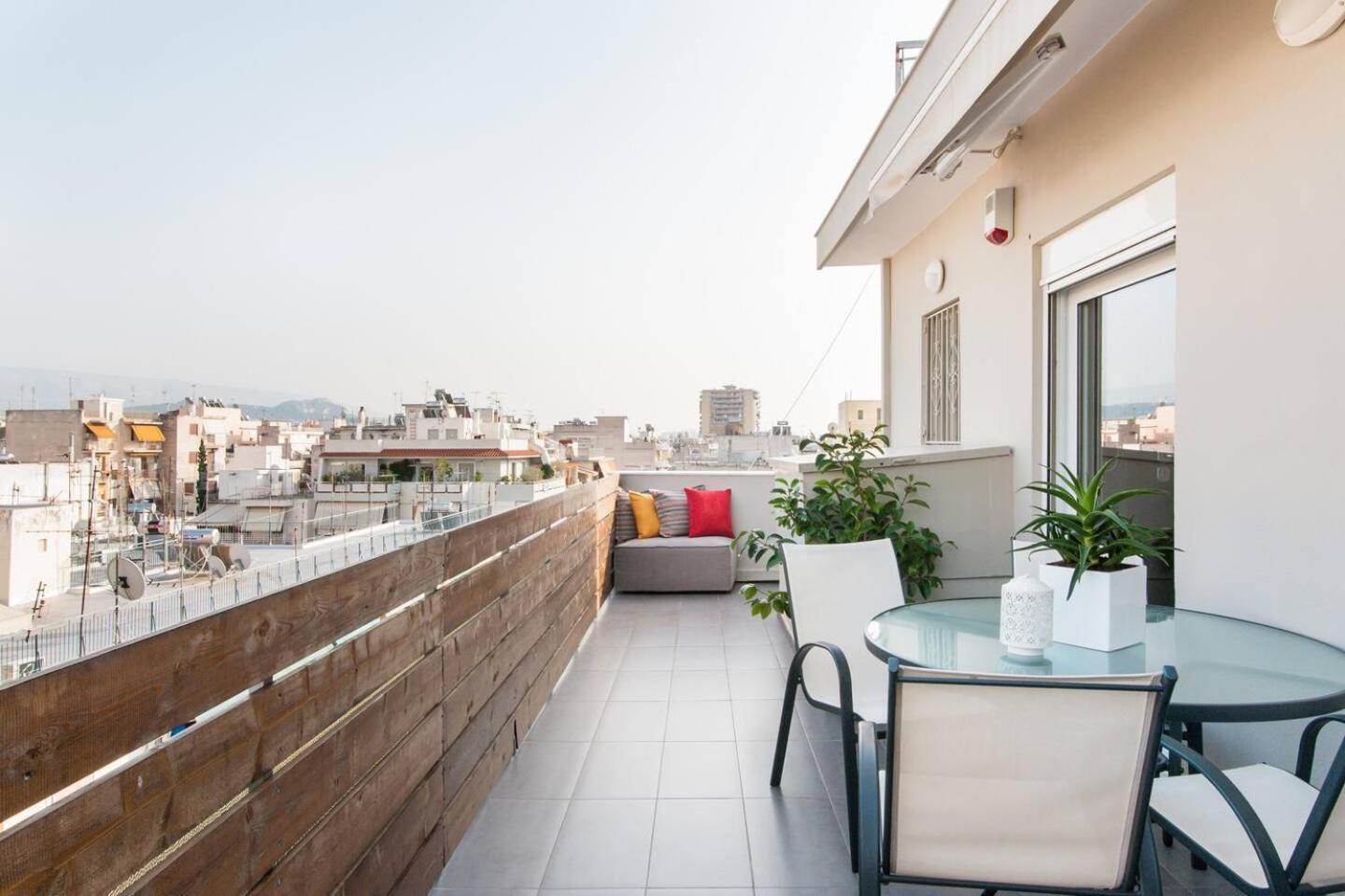 Ma Maison Penthouse: Acropolis Views & Metro Convenience Athens Exterior photo