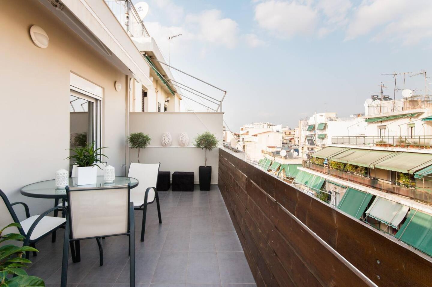 Ma Maison Penthouse: Acropolis Views & Metro Convenience Athens Exterior photo